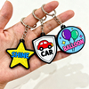 Custom Design Keychain Personalized Logo Pvc Rubber Keychain Business Promotional Gift