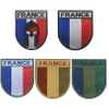 Designer Round Embroidery Badges Tactical Patch Custom Logo Sew on Full French Air Force Embroidered Patches for Garment