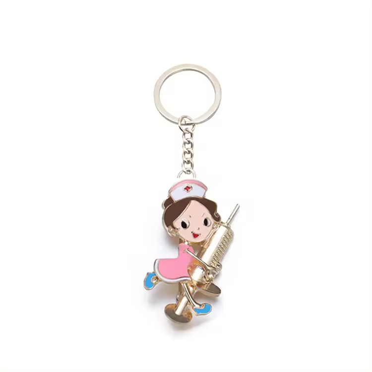 Medical Staff Human Nurse Hospital Keychain Doctor Key Chain 