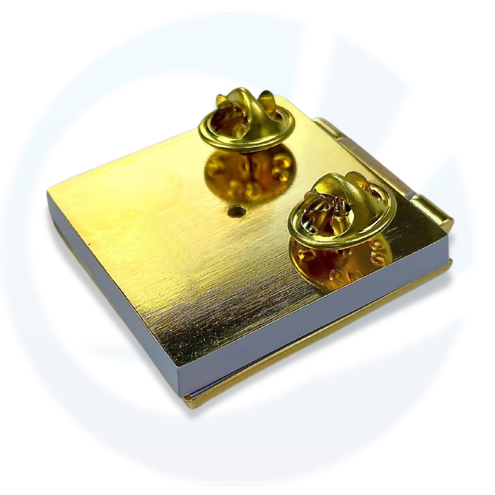 Folding Hinged Enamel Pin