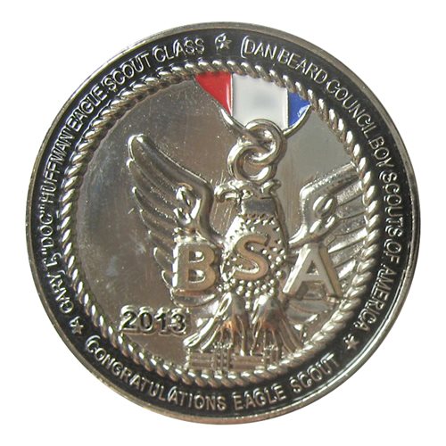 BOY SCOUT CHALLENGE COINS