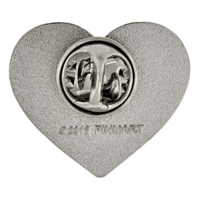 Heart Shaped Earth Pin