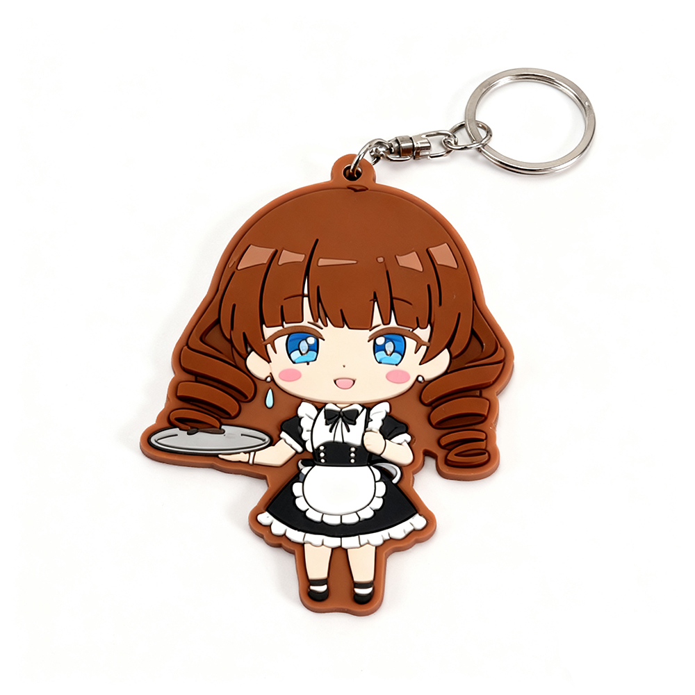 Pendants Rubber Kid Bags Keychain Doll Bottle Designer Character Kawaii Cute Flatback Customize Toys Merch Anime Key Pendant