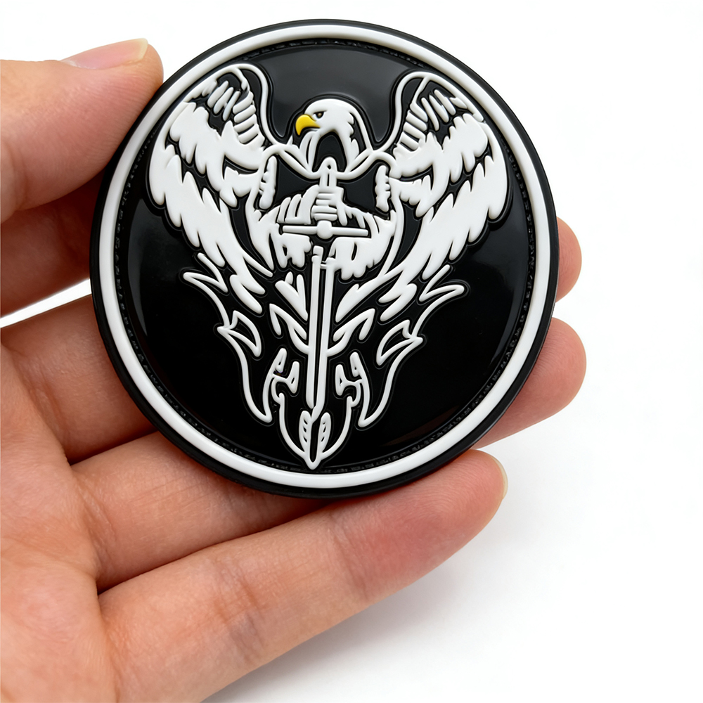 Virgin Mary Tactical Patch John Hook&Loop Patches Angel of Victory Armband Morale Badge Backpack Stickers