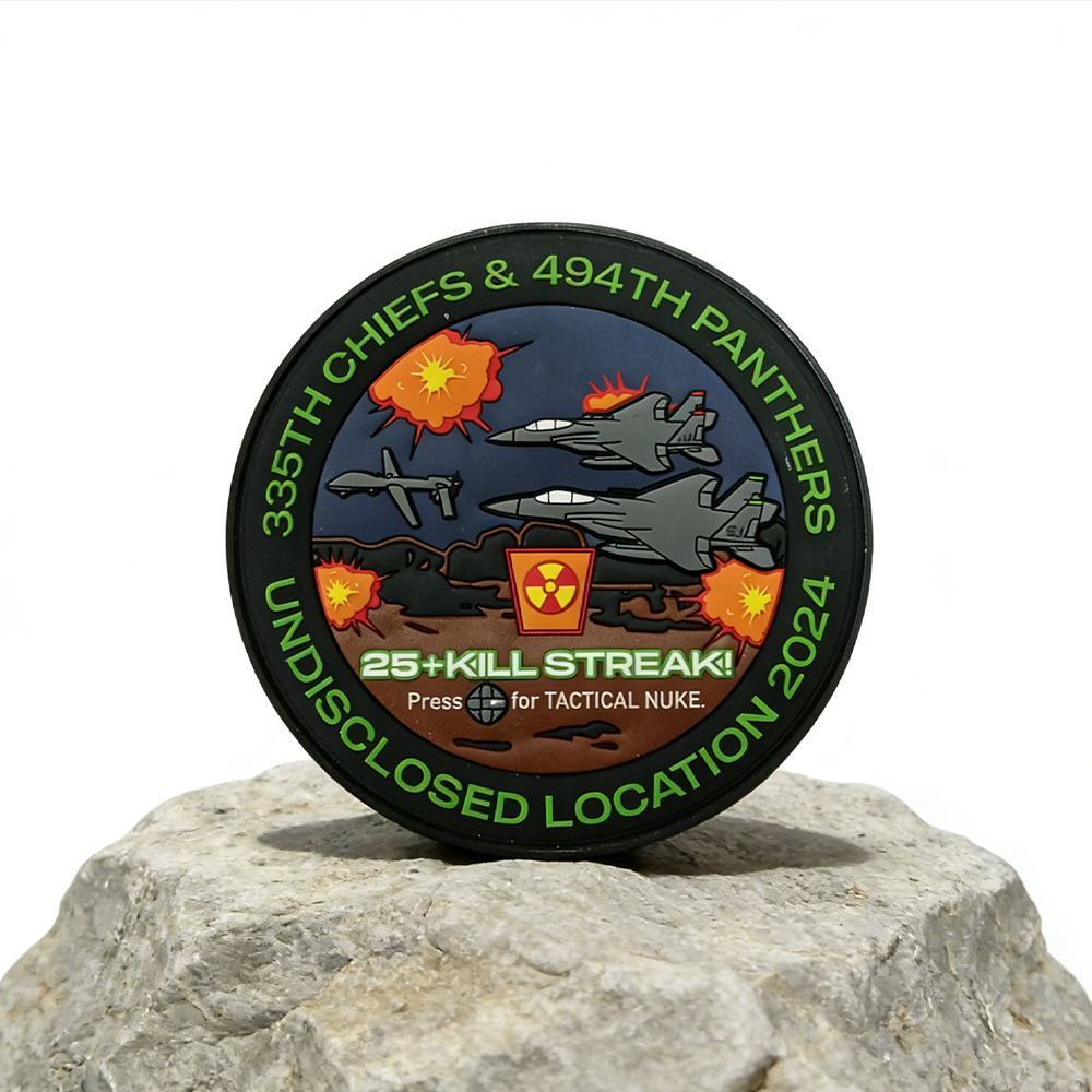 Europe Drone PVC Patch High Quality Soft Rubber Drone Icon Patch for Drone Hobbyists Backpacks Jackets Equipment