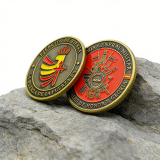 Spain Military Police Honor Challenge Coin Custom Enamel Medal Style Coin