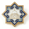 Personalized Islam Islamic Wedding Ramadan Eid Eid-UL-Fitr Masjid Mosque Icon Muslim Refrigerator Magnet Lapel Pins Badges Brooches Custom Muslim Enamel Pin