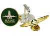 Plated Gold Garment Accessories Cufflink