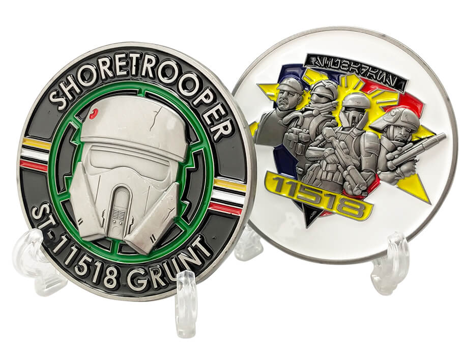 3D Challenge Coins