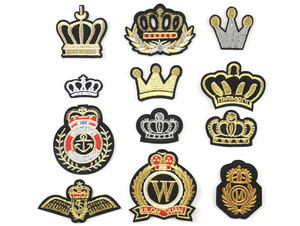 Custom Royal Britain Military hat Embroidery Patch