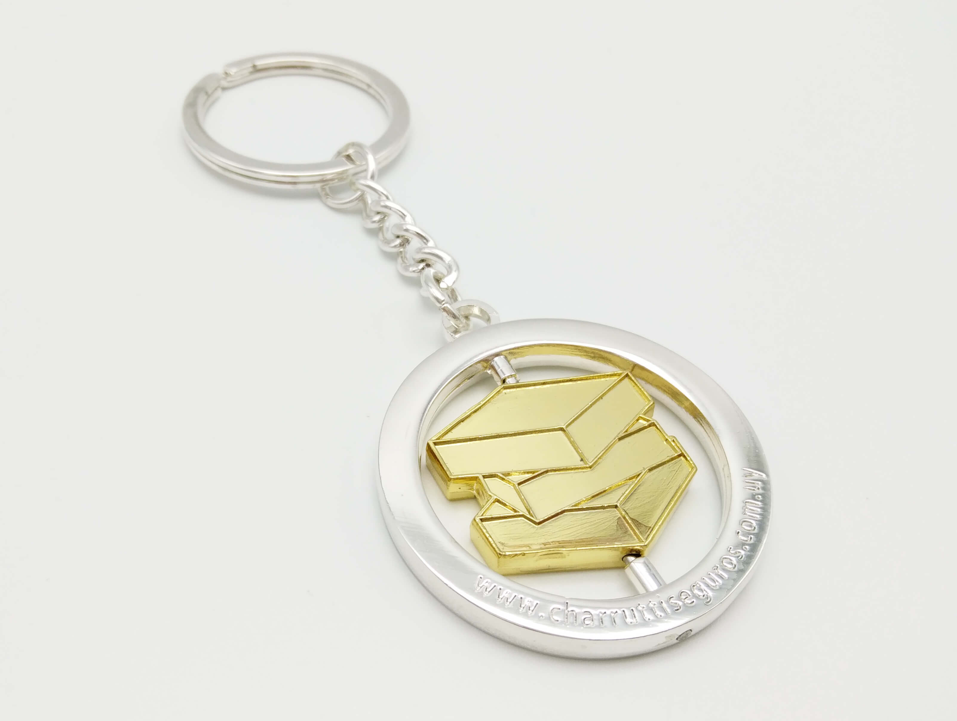 Keychain China Supplier Wholesale Custom Shape Souvenir Custom Made Enamel round shapesd metal keychain