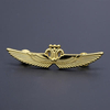Customized Logo Metal Pin Badge Pilot Wing Aviator Lapel Pins Custom Enamel Pin