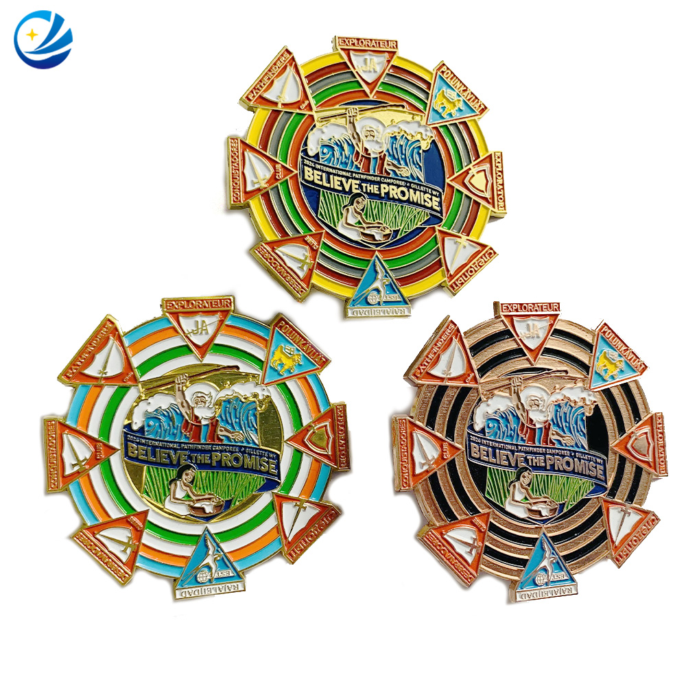 International Pathfinder Camp Believe The Promise enamel pin