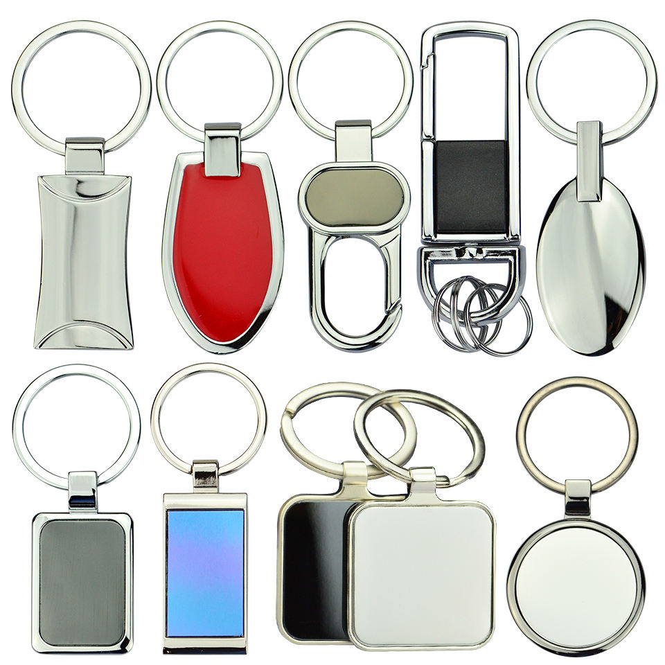 Blank Stainless Steel Keychain