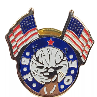 Elks Lodge Lapel Pin Benevolent and Protective Order of Elks Hat Pin Flags Club