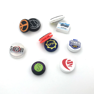 High quality soft pvc tennis racquet vibration dampener tennis dampeners custom logo