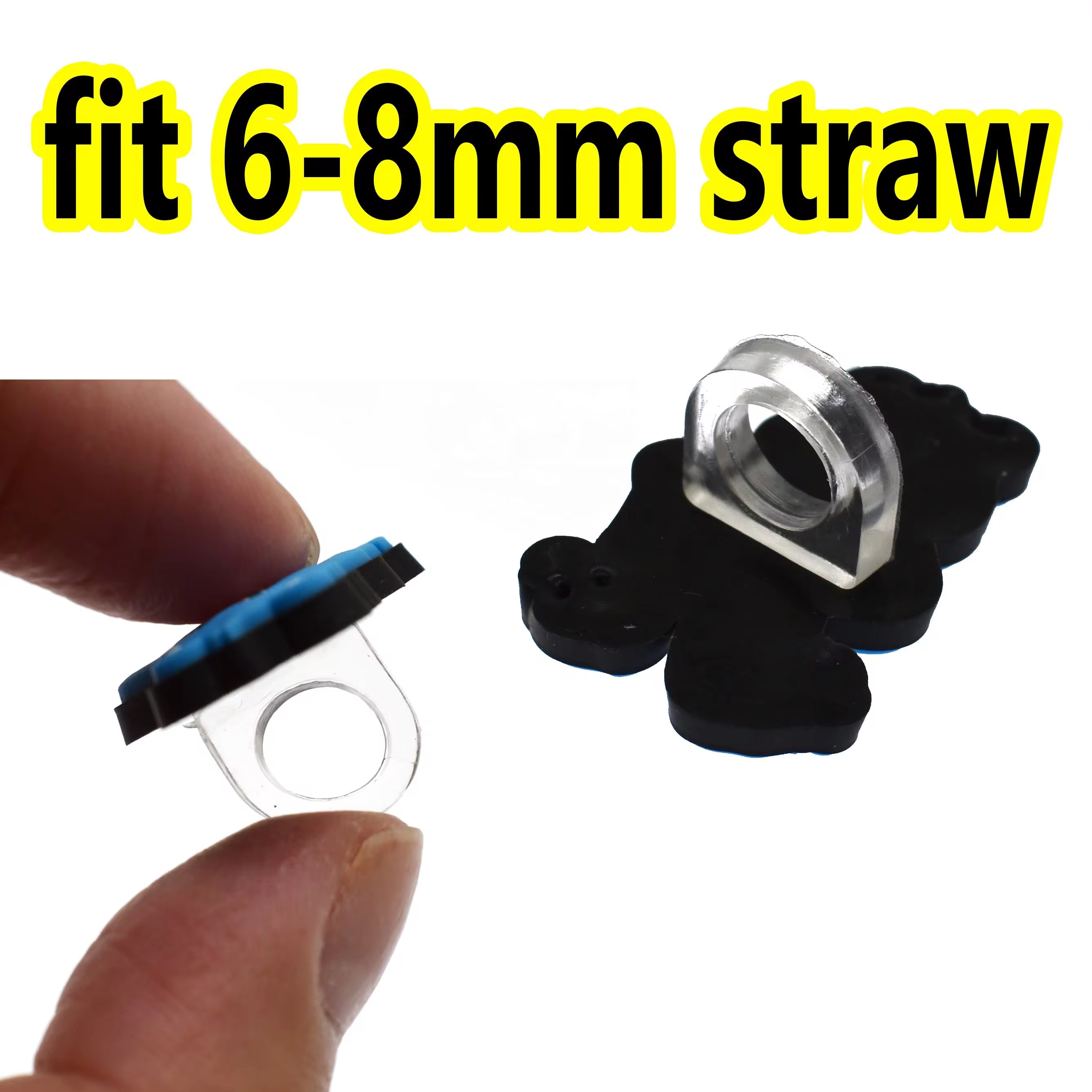 Mexican theme straw toppers mold silicone plugs chick straw topper