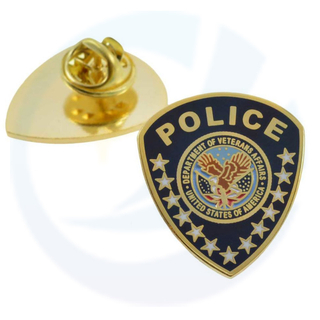VA Department of Veterans Affairs Police Patch Lapel Pin