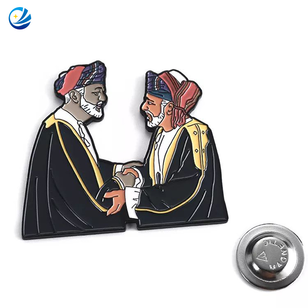 Saudi National Day Arabia Souvenir Uae Dubai Expo Badge Saudi Products Lapel Enamel Pin Saudi Arabic Pins