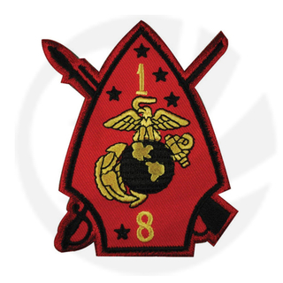1ST 2ND BATTALION 8TH MARINES PATCH