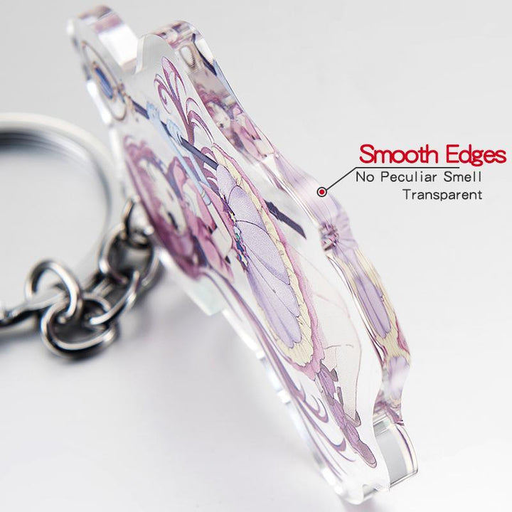 Custom Clear Acrylic Keychains
