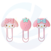 Fashion 3D Soft PVC Silicone Bookmark Christmas Souvenir Bookmark