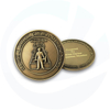 collectable stone giant Challenge Coin