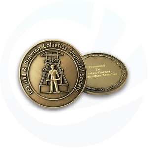 collectable plastic giant Challenge Coin