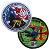 High Quality Custom France National Flag Embroidery Badges Armband Iron on Patches With Hook And Loop