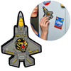 Wholesale Sticker Decoration Custom Logo Design Promotional Soft PVC Refrigerator Customize Airplane Rubber Fridge Magnet