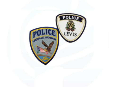 What are the types of military police badges?