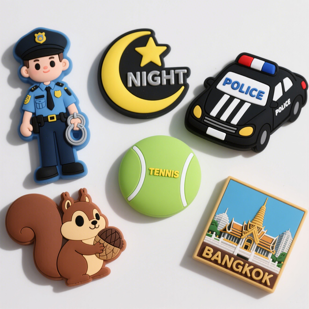 Promotional Souvenir Country Blank Rubber Customized 3D Magnet Fridge Custom PVC Fridge Magnet Custom