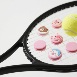 Promotional Custom Logo Silicone Tennis Racket String Vibration Dampener Custom Tennis Racket Dampener