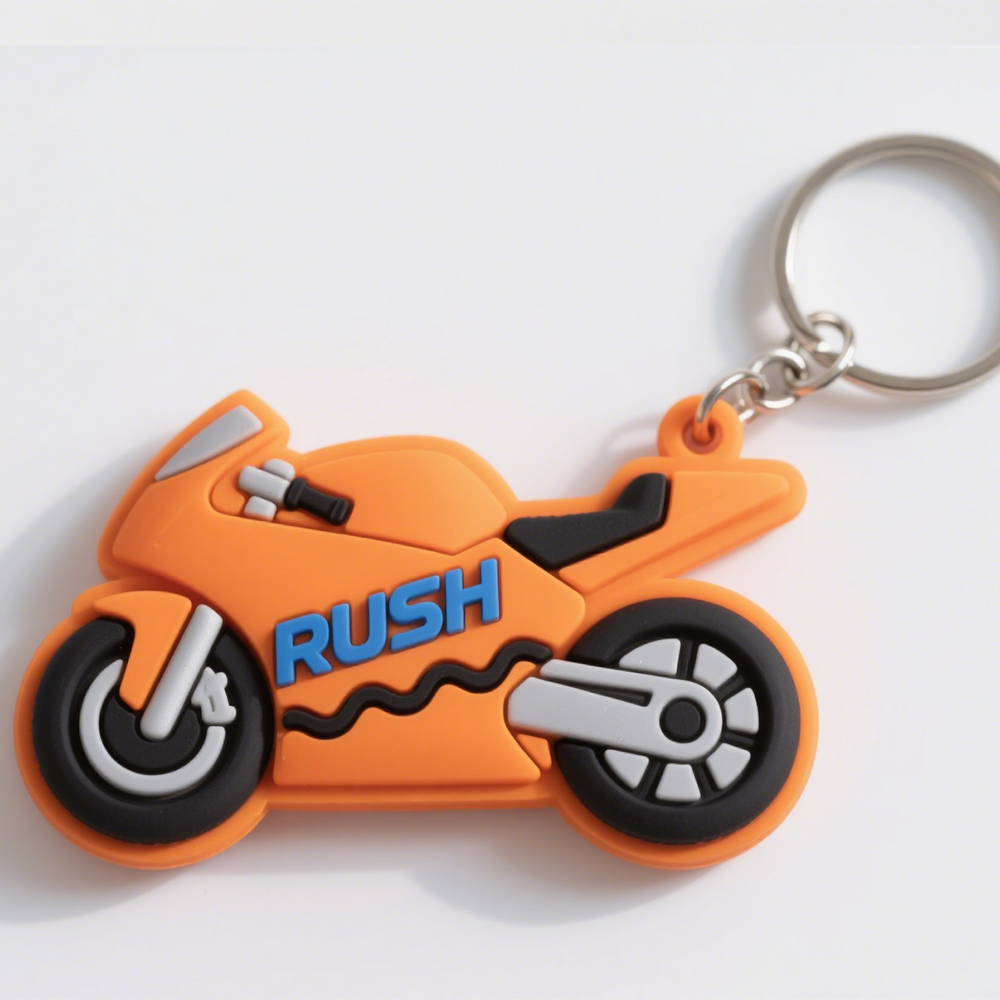 Best Seller Promotion Gift Motorbike Motorcycle Soft Pvc Key Chain Customize Rubber Key Chain