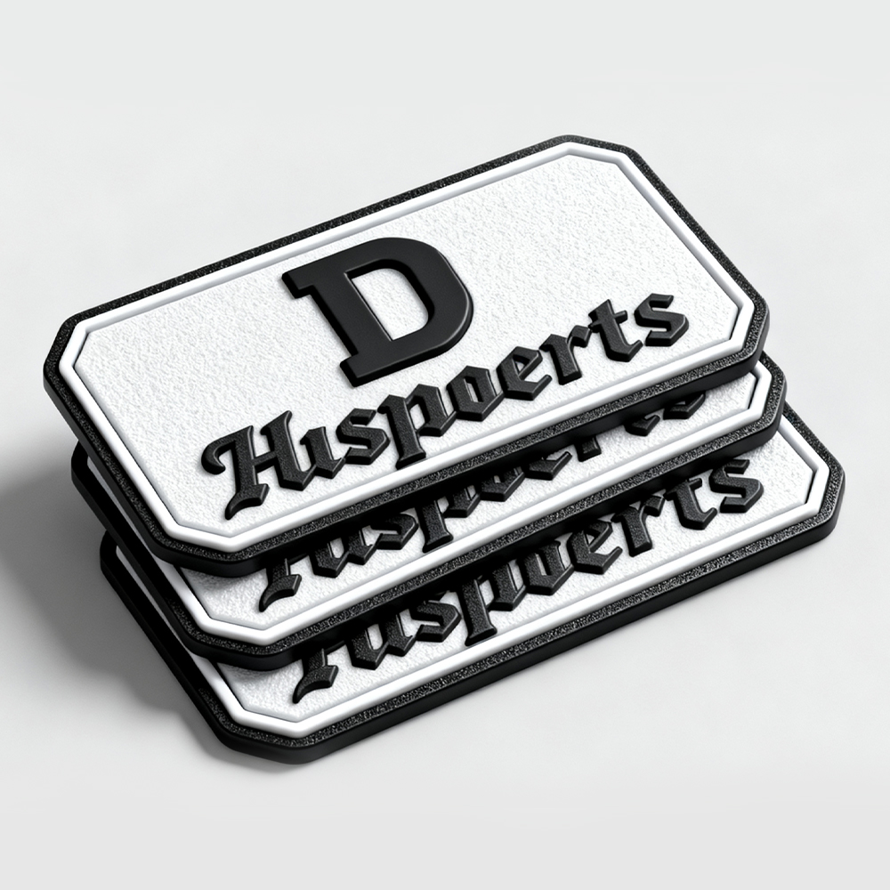 3D Logo Patches Clothing High Quality Silicone Clothing Tags And Labels Rubber Patch Hook Loop Tactical PVC Patch Manufacturer