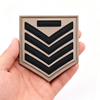 Direct Factory Custom Saudi Arabian Emblem Embossed Logo 3D Soft Rubber Badges Clothing Customizable Clothing Logos