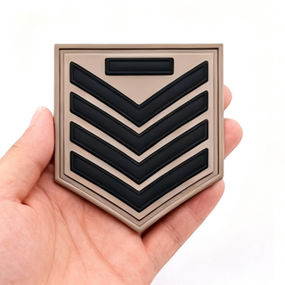Direct Factory Custom Saudi Arabian Emblem Embossed Logo 3D Soft Rubber Badges Clothing Customizable Clothing Logos