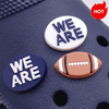 Wholesale PVC American Football Team Buffalo Bills Shoe Charms Custom Shoe Decorations NFL Shoe Charms New Arrival