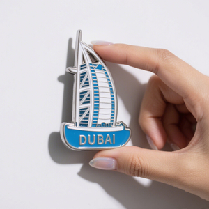 Customized Metal Zinc Alloy Tourism Souvenirs City Souvenir 3D Embossed Fridge Magnets Sticker Refrigerator Magnetmanufacture