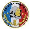 No MOQ Fire Prevention Patch Rubber Badge Silicone Patches Custom French Firefighters Fire Department PVC Patch for Clothing