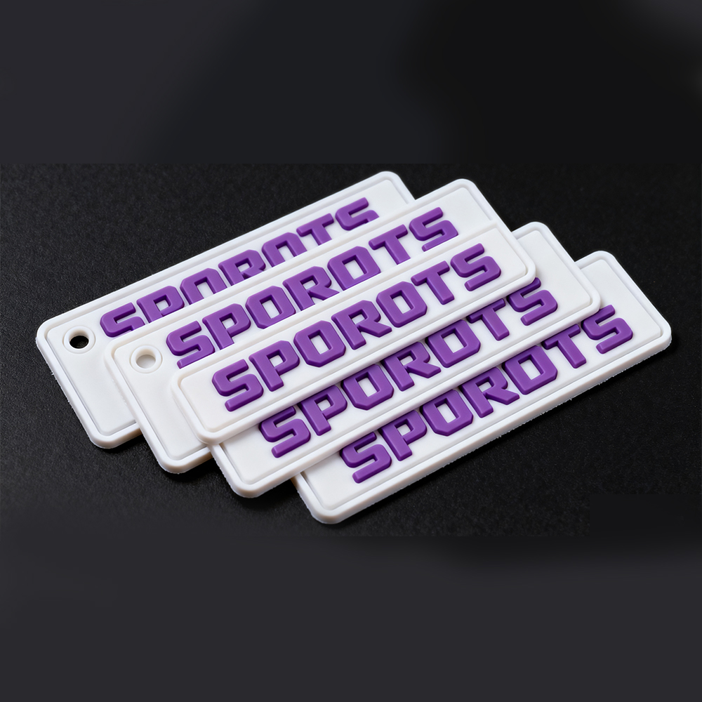 Manufacturer Designer 3D Silicone Brand Label Made Sewing Custom Pvc Label Logo Rubber Patches for Clothing