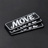 Custom Logo Products Fashion Soft PVC Logo Product Patch Rubber PVC Patches 3D Embossed Label Garment Rubber Tags for Clothes