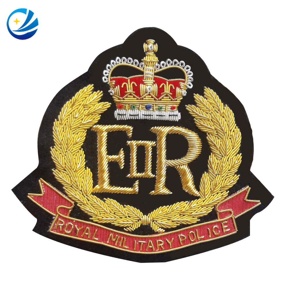 Custom Royal Britain Military hat Embroidery Patch