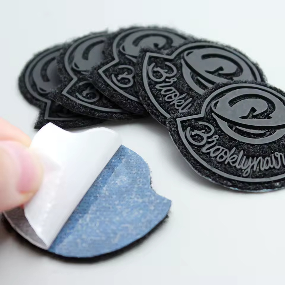 Customized 3D Fashion Silicone Heat Transfer Patches