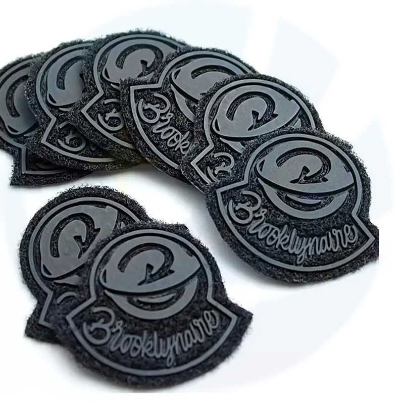 Customized 3D Fashion Silicone Heat Transfer Patches