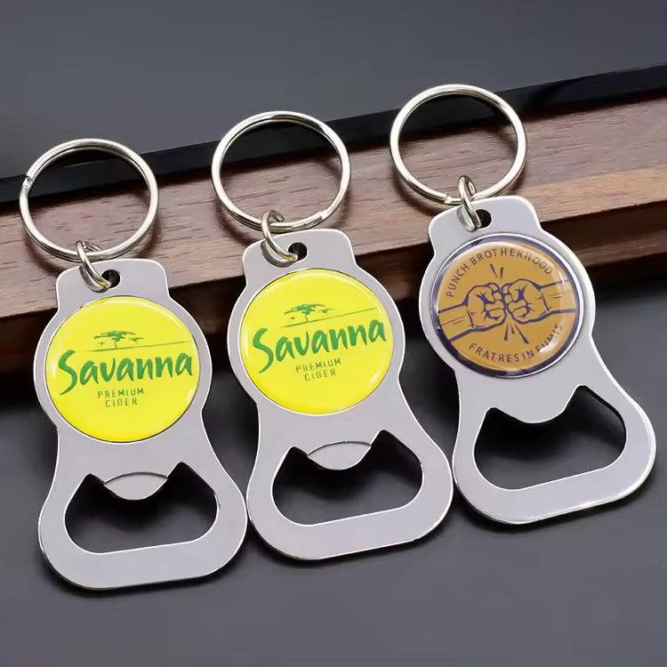 Cheap Bulk Custom Keyring Bottle Opener, Key Chain Bottle Opener, Metal Blank Bottle Opener Keychain