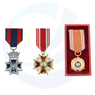 WW1 WW2 POLISH ORDER OF SAINT STANISLAUS MEDAL POLAND Army Medal