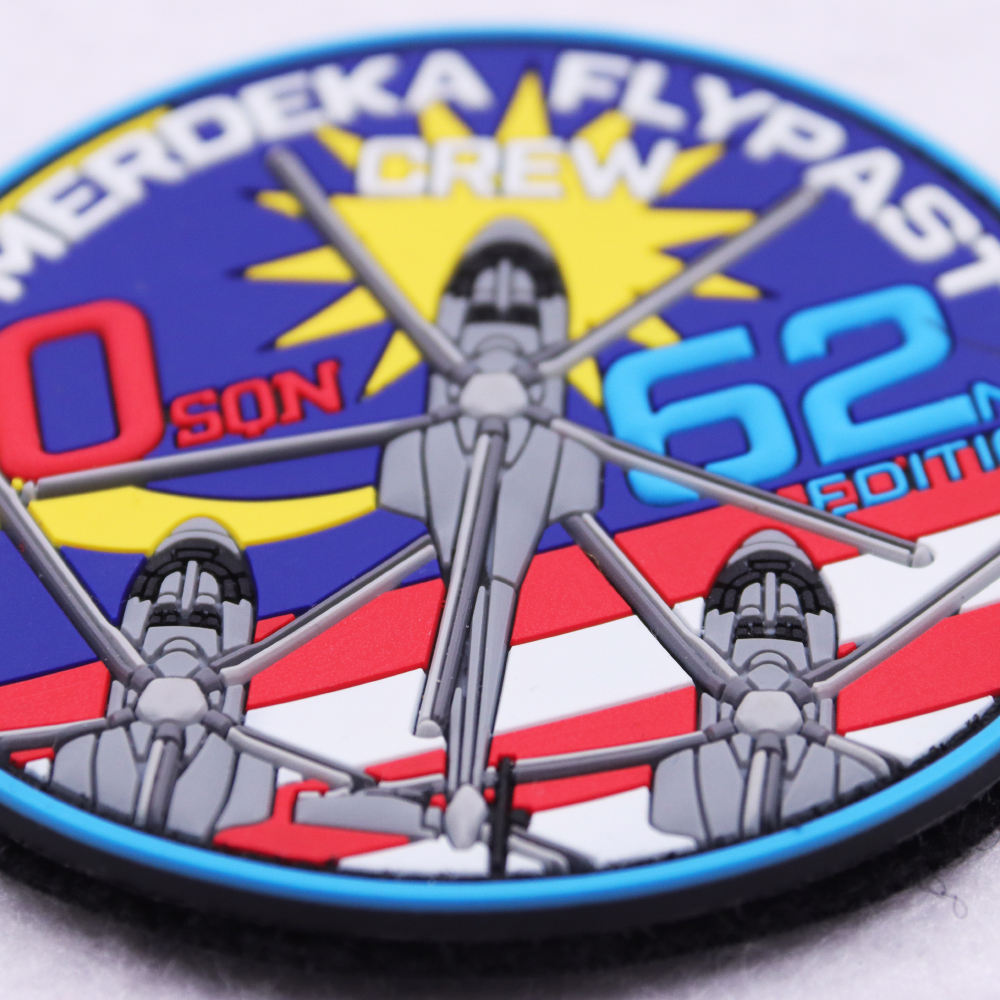 Custom large Rubber Patches