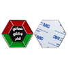 High Quality Custom Shape Mobile Cover Sticker Metal Saudi Accessories
