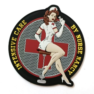 NURSE NANCY PVC PATCH